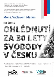 30. výročí sametové revoluce - Vlastivědné muzeum v Olomouci